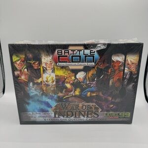 BATTLE CON War of Indines & Fate of the Indines Board Card Game Brand New Sealed